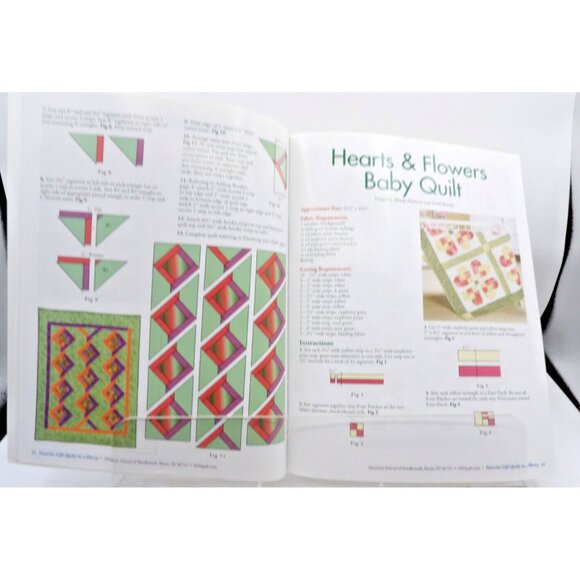 Quilting Favorite Gifts Quilts in A Hurry #4223 ©2004 Amer. School of Needlework - Picture 5 of 6